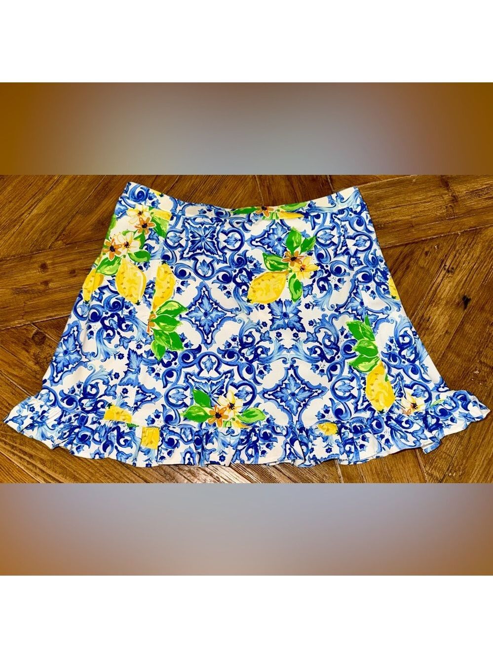 Kenny Dana Skort - Let’s Play in a cute lemon print - size XS / very nice 🍋 - Picture 5 of 12